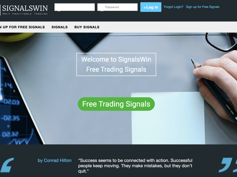 SignalsWin.com Platform