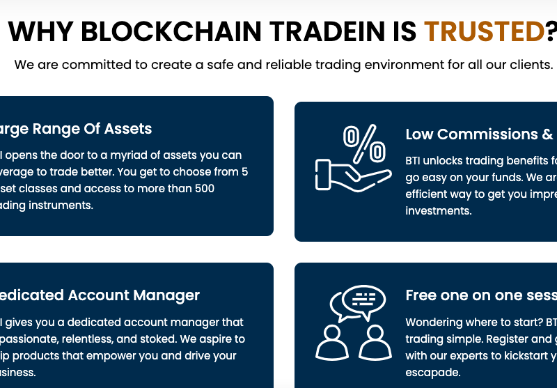 Blockchain tradein review