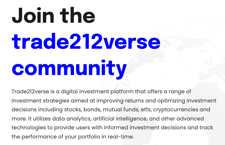 Trade212verse review