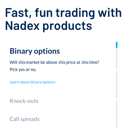 Nadex review